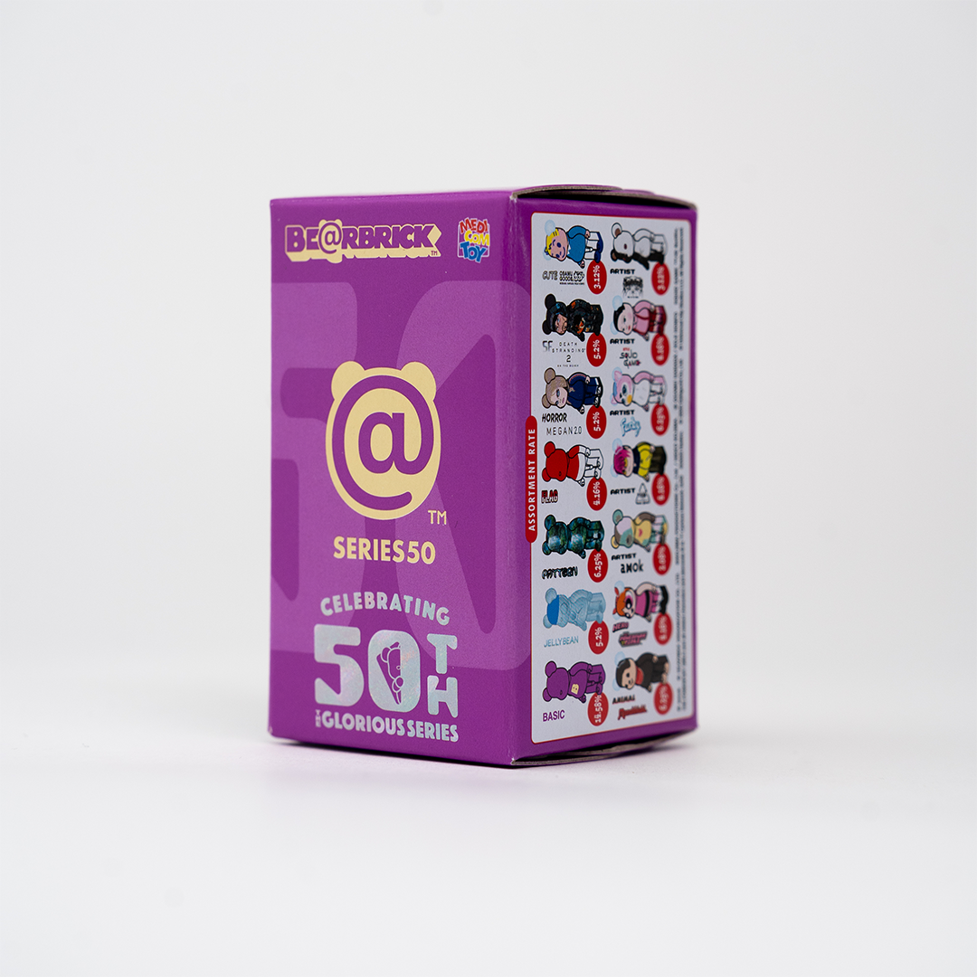 BEARBRICK 100% - Display scellé Series 50 (24 BLIND BOXES)