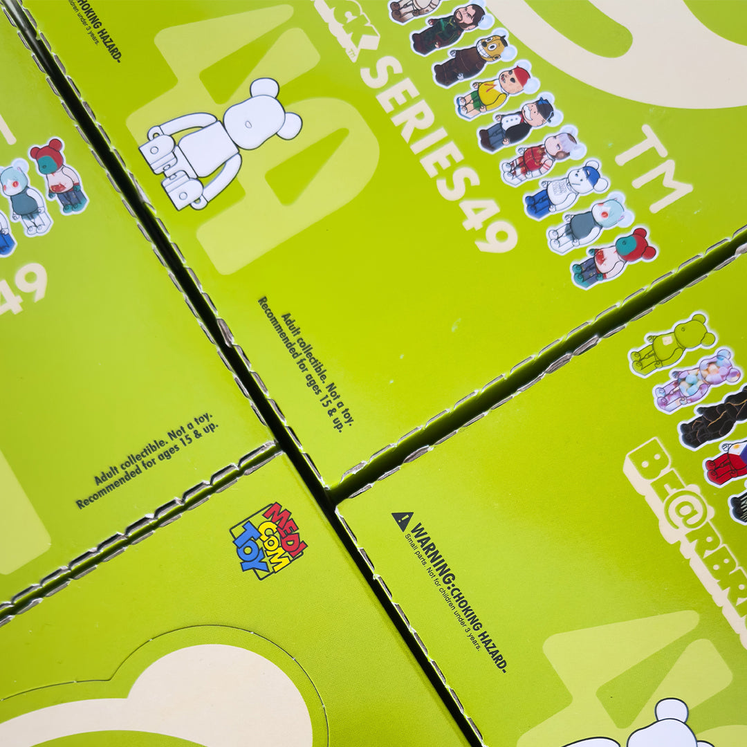 BEARBRICK 100% - Display scellé Series 49 (24 BLIND BOXES)