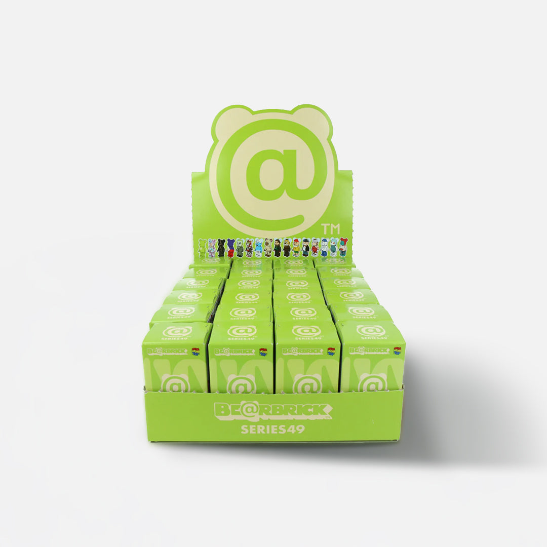 BEARBRICK 100% - Display scellé Series 49 (24 BLIND BOXES)