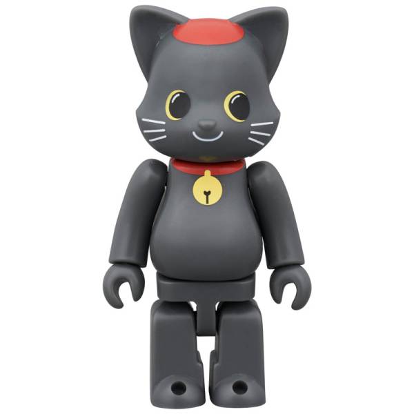 BEARBRICK 100% - Pickles the Frog & Black Cat Pierre (2 figurines)