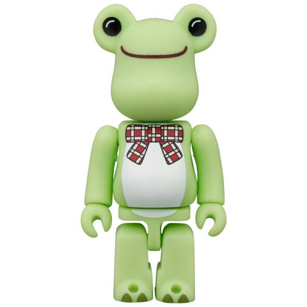 BEARBRICK 100% - Pickles the Frog & Black Cat Pierre (2 figurines)