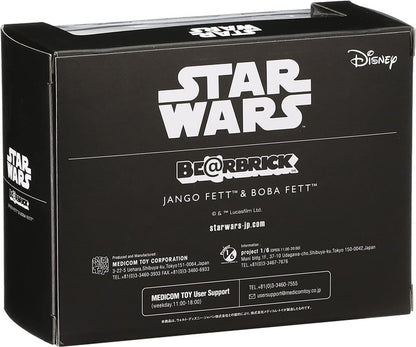 BEARBRICK 100% - Jango Fett & Boba Fett (Star Wars)