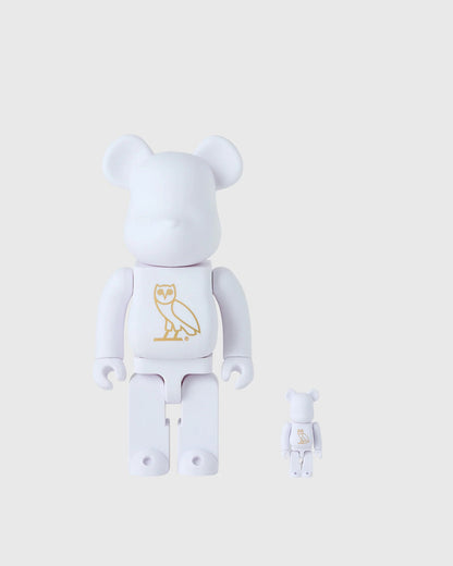 BEARBRICK 400% - October's Very Own (White Edition, 100% inclus)