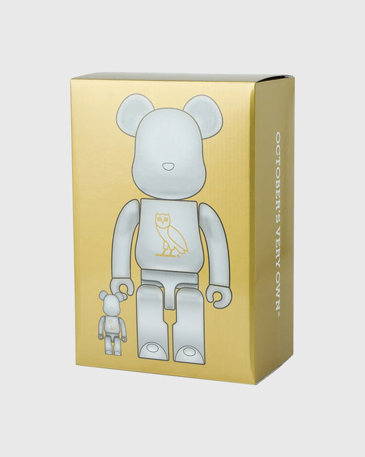 BEARBRICK 400% - October's Very Own (White Edition, 100% inclus)