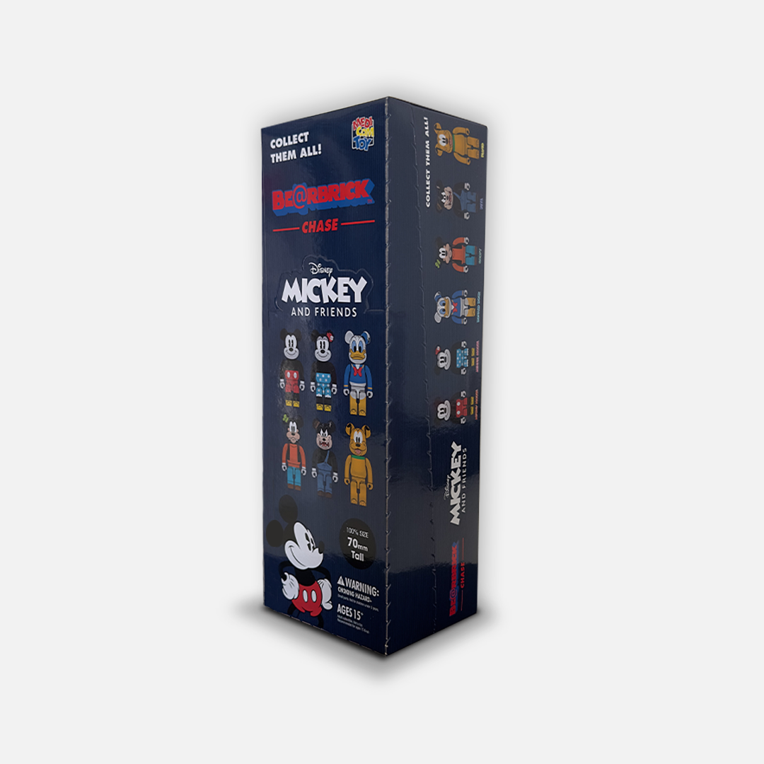 BEARBRICK 100% - Display Mickey & Friends (12 BLIND BOXES)