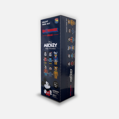 BEARBRICK 100% - Display Mickey & Friends (12 BLIND BOXES)