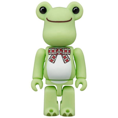 BEARBRICK 100% - Pickles the Frog & Black Cat Pierre (2 figurines)