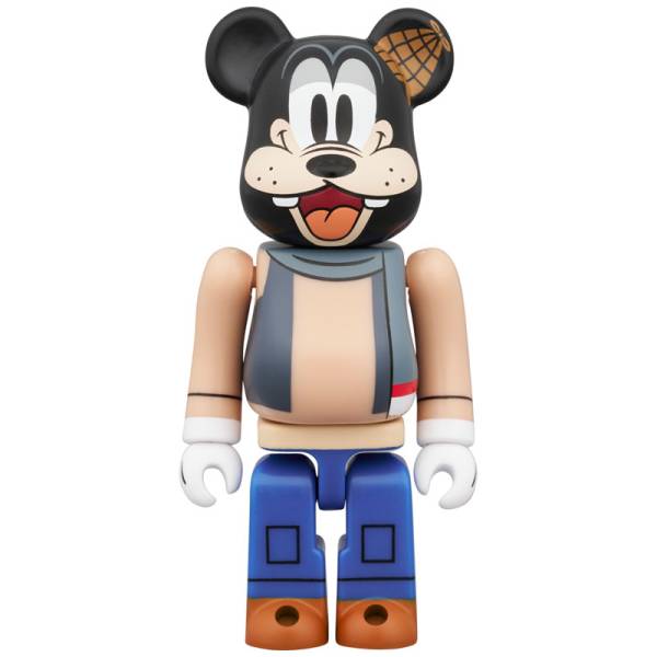 BEARBRICK 100% - Mickey Mouse & Goofy (2 figurines)